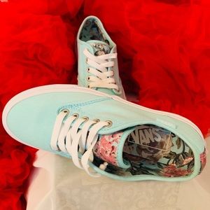 Vans Springtime Floral Mint Sneaker